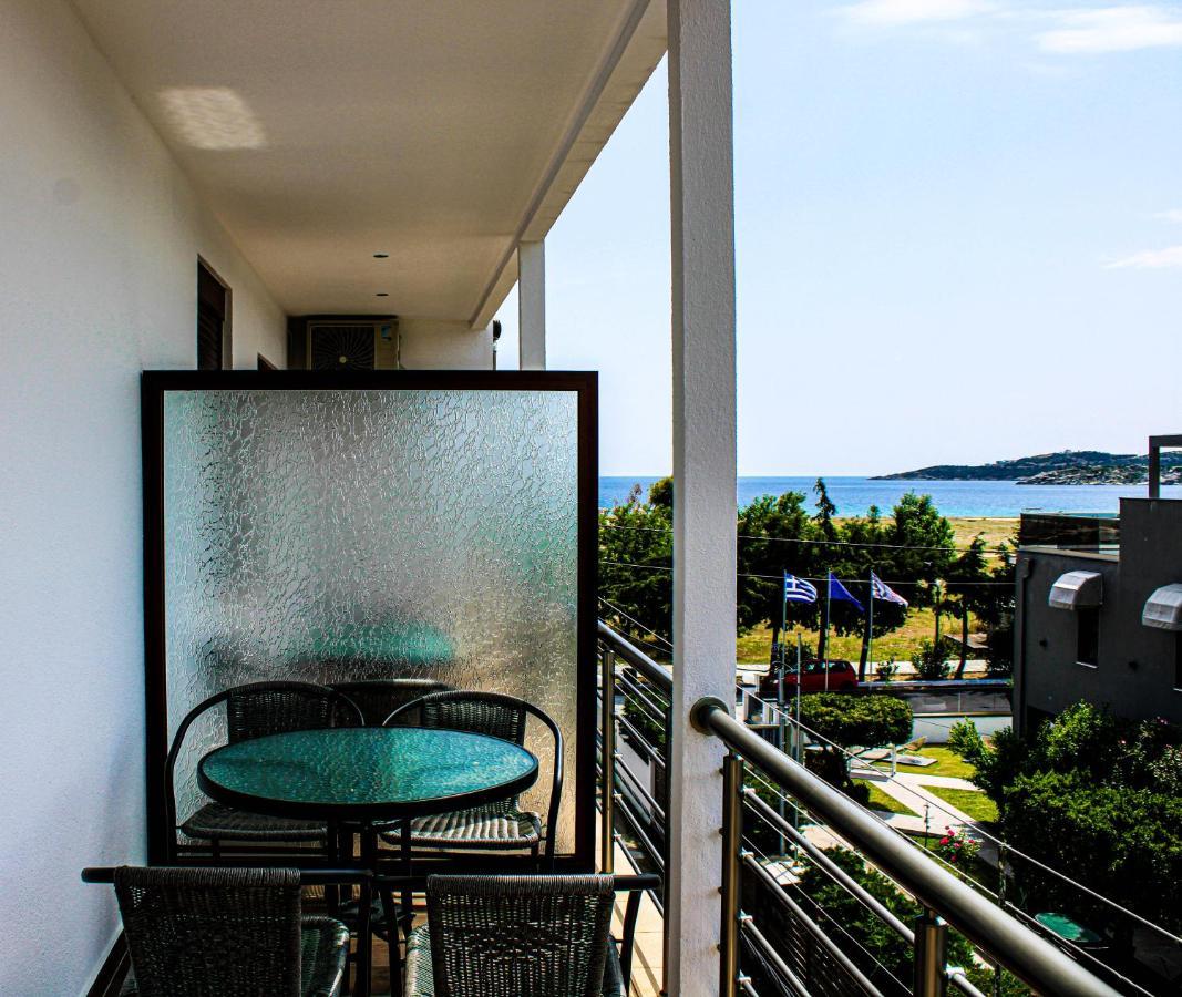 Theano Studios Paralia Sikias Exteriér fotografie